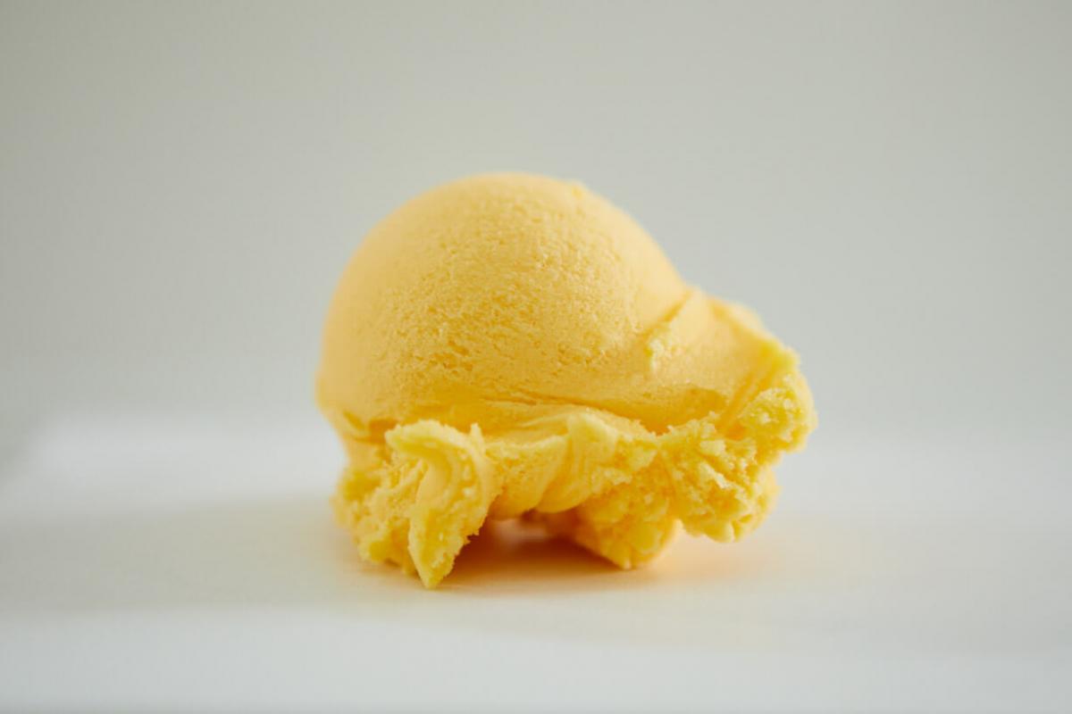 Ice cream Mandarin (sorbet)